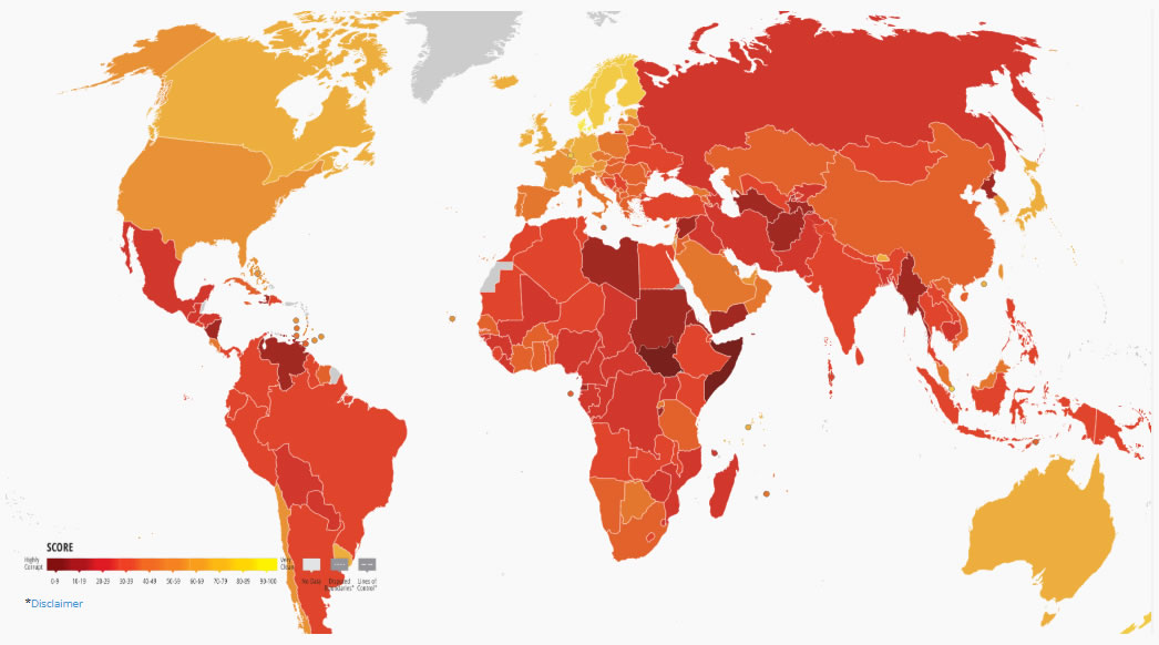 Corruption Perceptions Index (CPI)