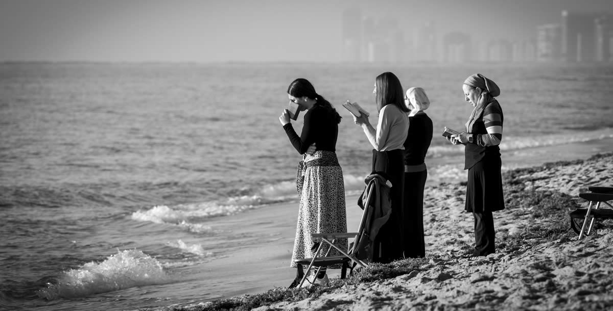 Gender Gap Israel, gender equality, religious women beach tel aviv