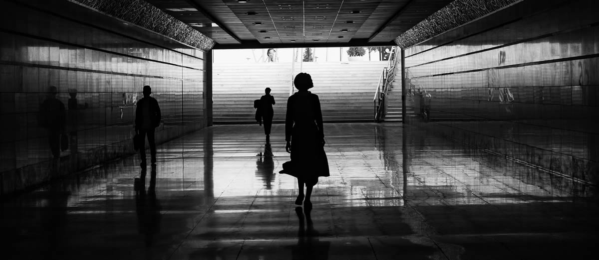 Violence Against Women, VAW, Israel, woman in tunnel