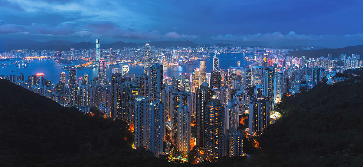 Crypto China, Hong Kong city view