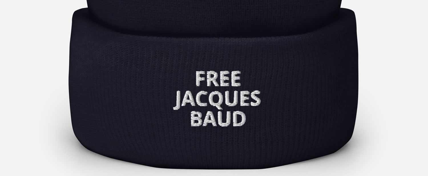 Free Jacques Baud, Free Speech Beanie