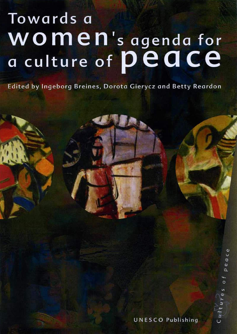 Culture and Peace: A Global Timeline, Towards a women's agenda for a culture of peace, cover