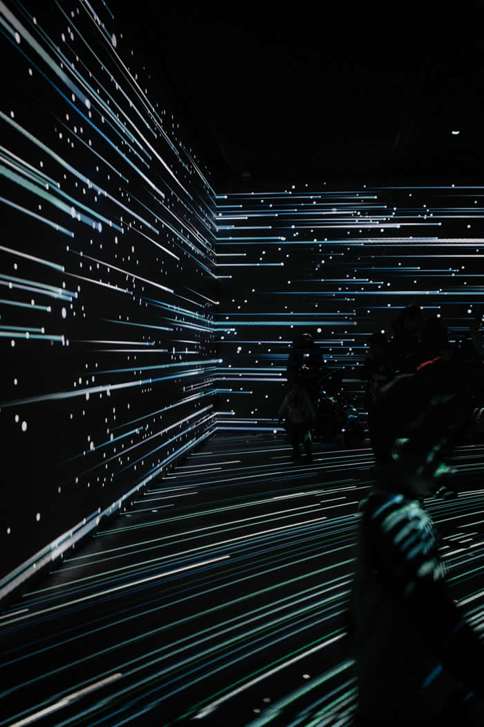 Data & the Data Revolution, light installation