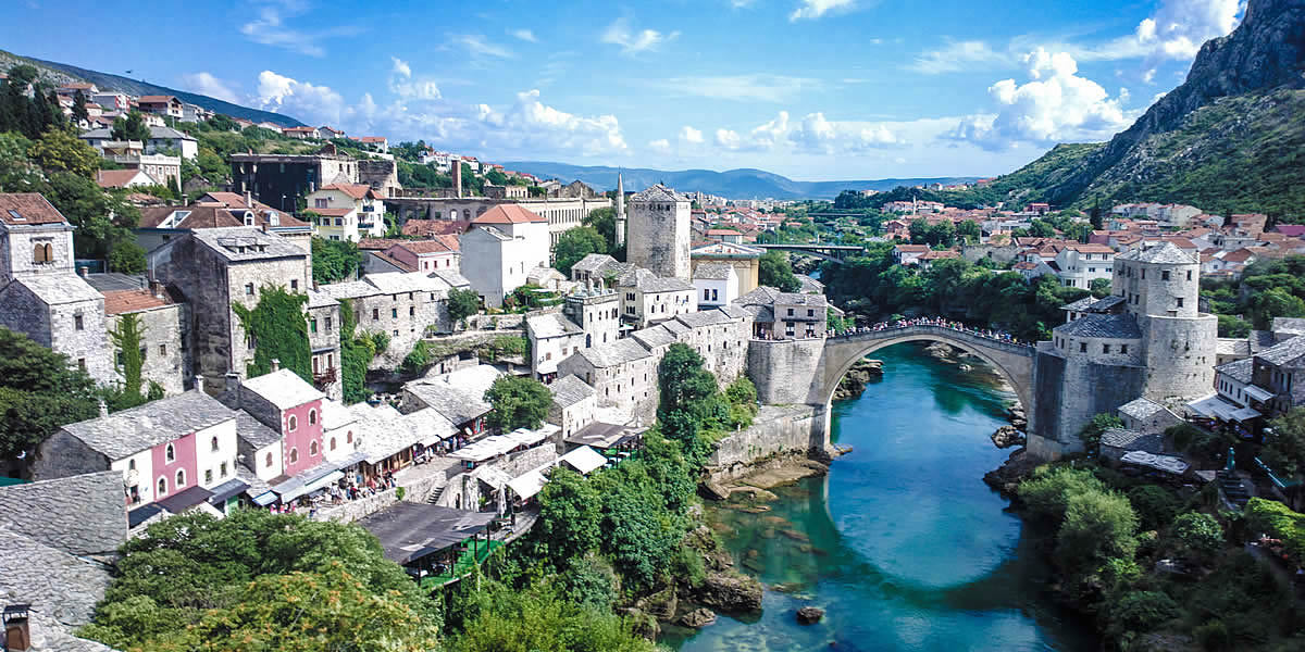 Bosnia and Herzegovina Global Development, Old Bridge in Mostar